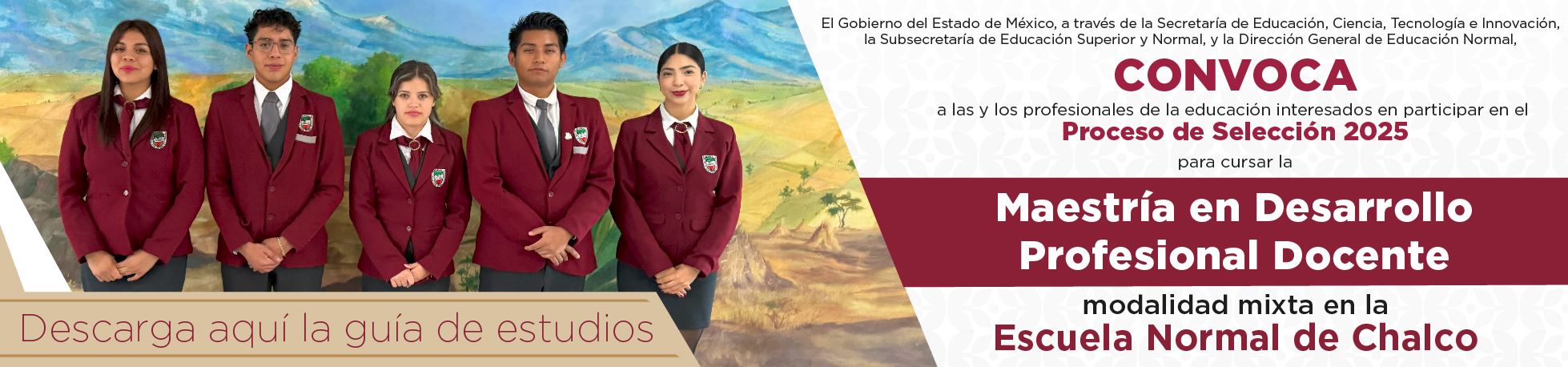 Guia estudios Chalco