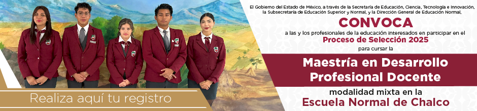 Maestria Chalco Registro