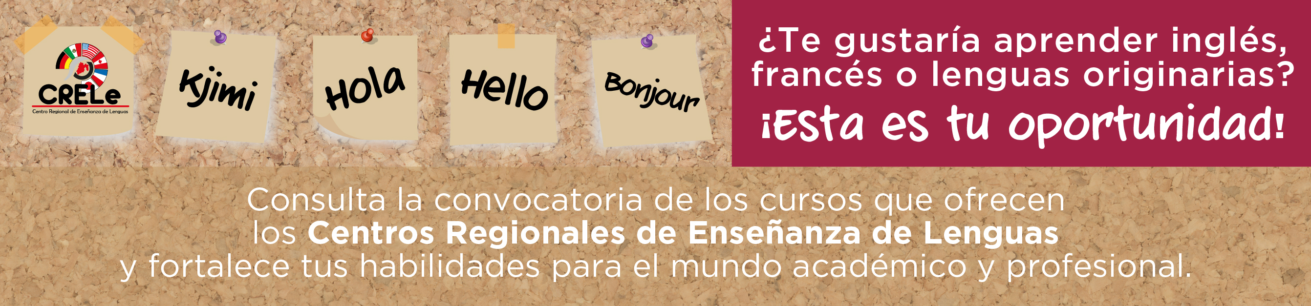 Convocatoria CRELE
